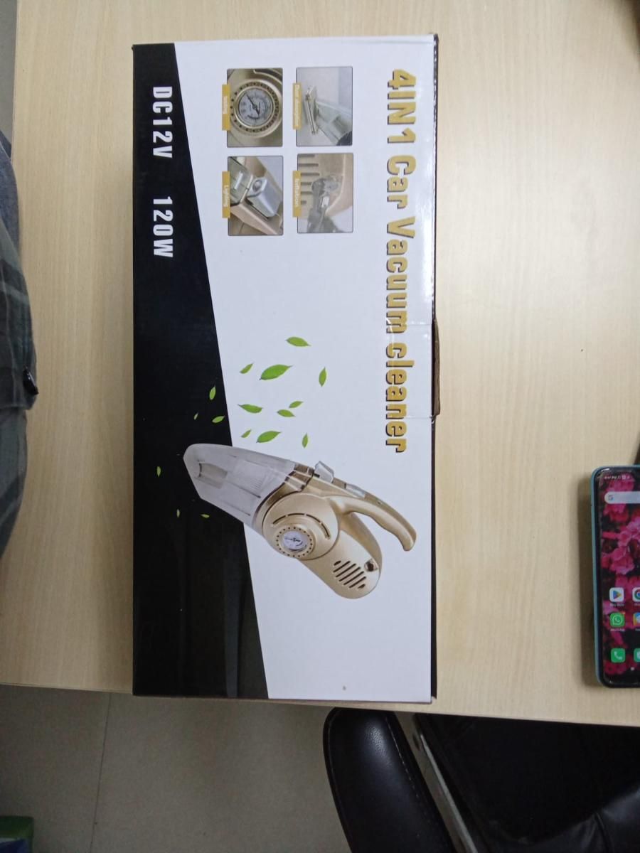 Pro-Clean Portable High-Power Car Vacuum (120W) – Wet & Dry