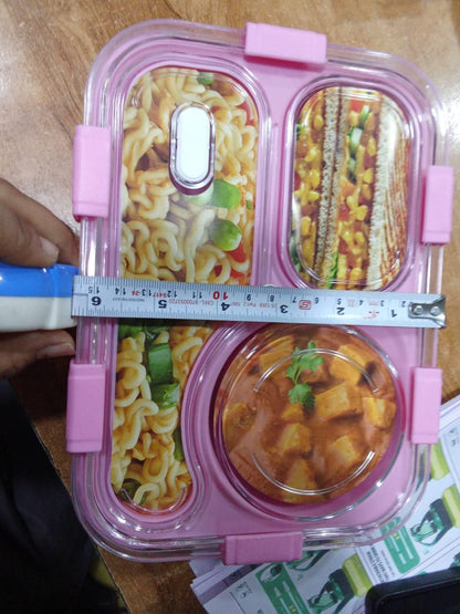 New 3 Compartment Tiffin Box